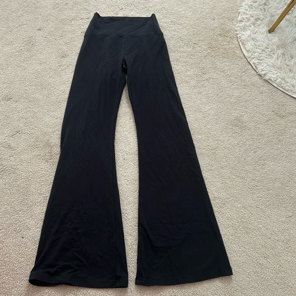 Original aerie black flare leggings